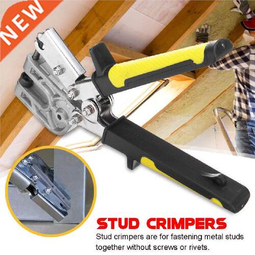 10 Inch Handle Stud Crimper Plaster Board Drywall Pliers