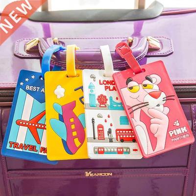Kawaii Stitch Doraemon Suitcase Luggage Tag Ctoon ID Addre