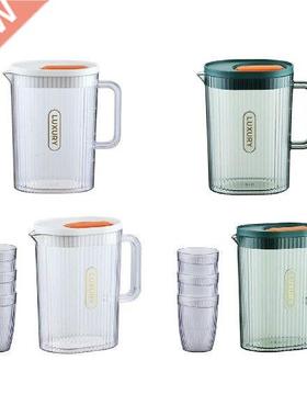 Heat Resistant Cold Carafe Water Pitcher Container Beverage