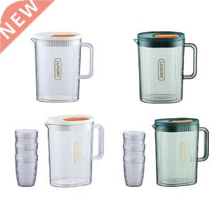 Heat Resistant Cold Carafe Water Pitcher Container Beverage