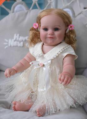 50CM Full Body Silicone Reborn Baby Maddie Girl Doll