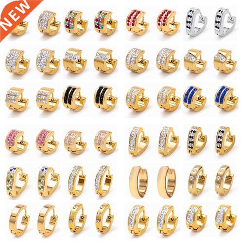 24 Different Styles White/Colorful Rhinestone Titanium/Stain