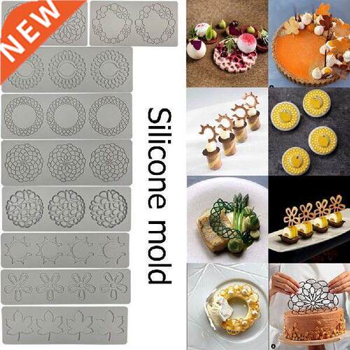 Flower Bee Silicone Mold Fondant Mold Sugarpaste Lace Mat