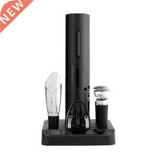 Electric Wine Bottle Opener/Aerator/Pourer Set, Automatic Co