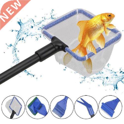 Aquarium Cleaner Aquarium Cleaning Tools Adjustable 5 in 1