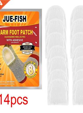 14 Pieces Useful Foot Heat Warmers Multifunctional Hand Toe