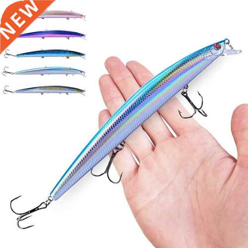 Se uelo de pesca de pececillos, cebo Artificial duro de plá