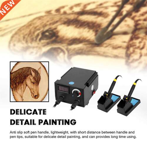 Pyrography Machine 100W Digital Display Electric Gourd