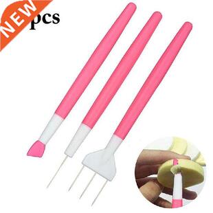 3pcs Fondant Cake Carving Tools Eye Mold Tool Sugarcraft