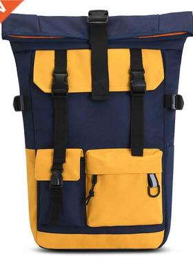 2022 New Nylon Backpack Multfunctonal Travel Men Shoulder