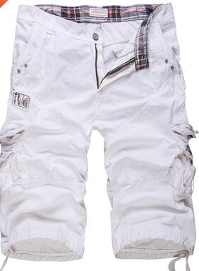 New loose large size cargo orts cotton men's Tactical casu