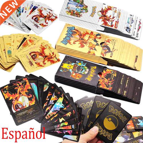 27-54P Pokemon Cards In Spanish Portable Tin Box Battle Toys