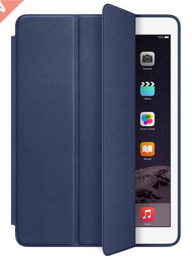 For iPad Air 2 Genuine Leather Smart Case Cover Slim Wake D