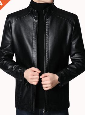 Brand Men Jacket 2020 New Sprng Fall Soft Leather Jackets F