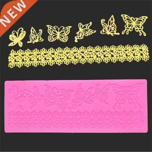 Wedding Cake Silicone Beautiful Flower Lace Fondant Mold