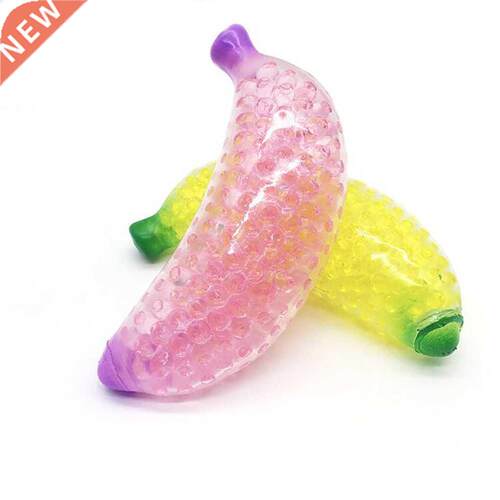 1 Pcs Squeeze Toys Classic Christmas Present Spongy Banana B