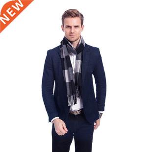 Simpcise New Winter Man Cashmere Scarf Light Weight Long Sof