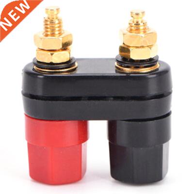 Red Connector Amplifier Terminal Binding Post Banana Speaker