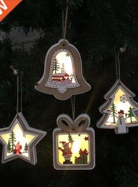 Xmas Ornaments Adding Atmosphere with Lanyard Gift Bell