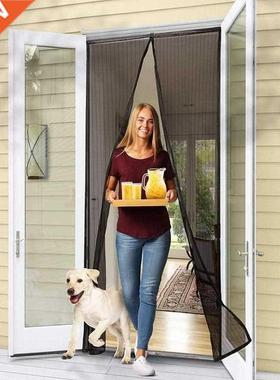 Magnetic Screen Door Hands-free Magnetic mosquito net door n