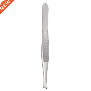 Tweezers for eyebrows depilatory tip carbon inclined 9 cm C