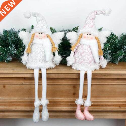 Wear-resistant Useful Long Legs Christmas Angel Girl Doll