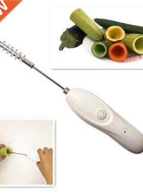 Electric Scraping Scale Machine 2 Cutter Head Vegetable Cutt
