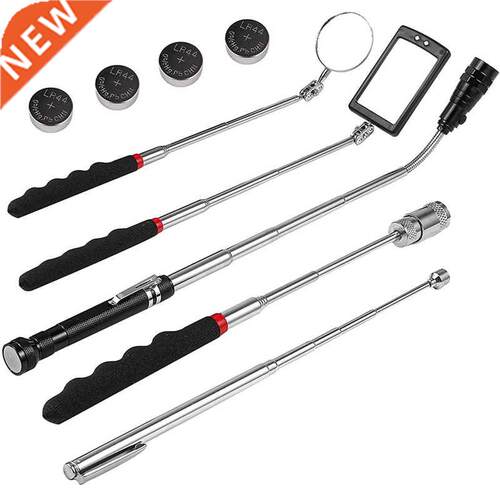 Retractable Magnetic Pickup Kit 360-Degree Rotating Adjustab
