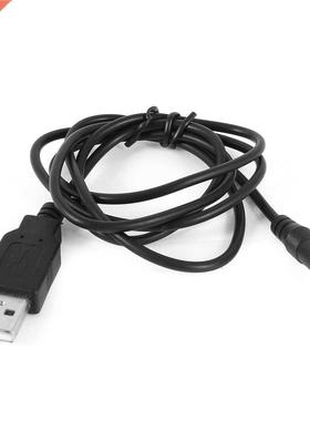 USB 2.0 A Male to DC 4.0mm x 1.7mm Power Cable 3Ft Black