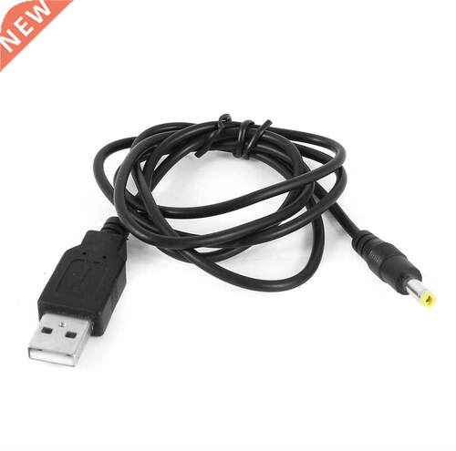 USB 2.0 A Male to DC 4.0mm x 1.7mm Power Cable 3Ft Black