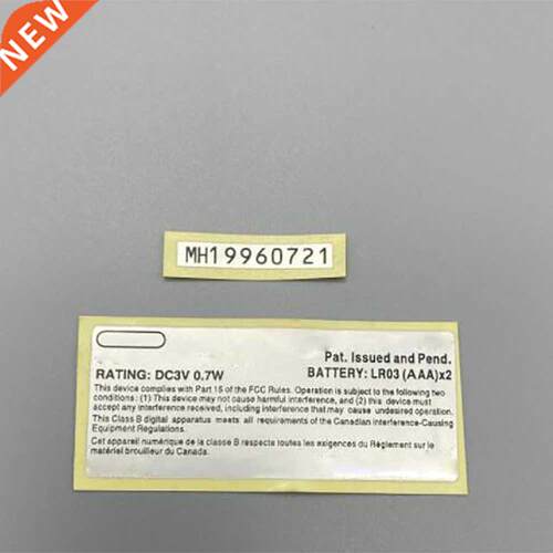 100 PCS a lot New Lables Stickers Replacement For Gameboy Ad