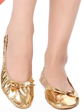 USHINE EU27-41 PU Top Gold Soft Indian Women's Belly Dan