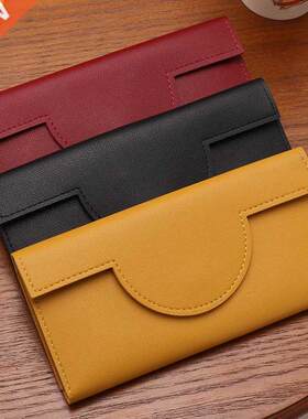 Wallet for Women Black/yellow/blue/pink/red Credit Card Hold
