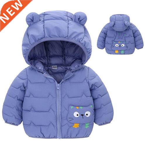 2022 Winter Boys Warm Down Jackets Autumn Fashion Baby Girl