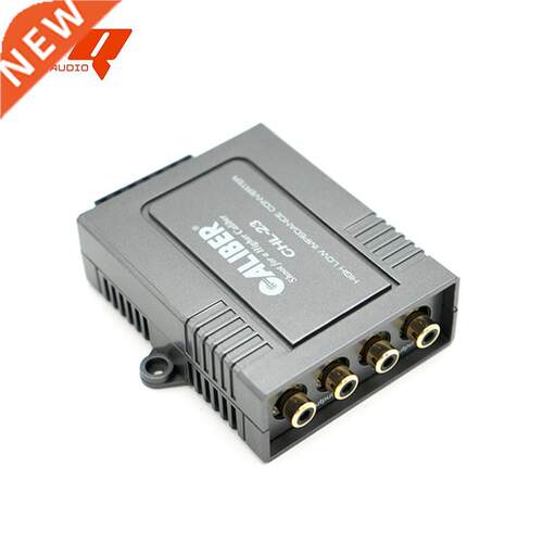 1 Pcs 4 Channel Speaker High To Low Level Converter RCA Outp