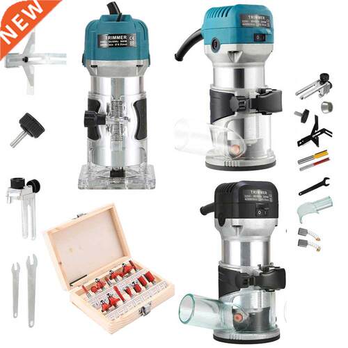 800w 40000rpm Wood Router Machines Tool Combo Kit Electric W