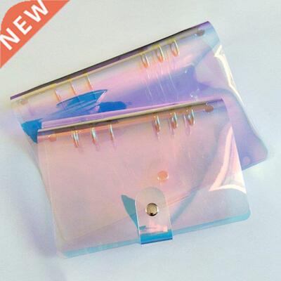 6 Hole PVC Loose Leaf Binder Notebook Notepad Sketchbook Bus
