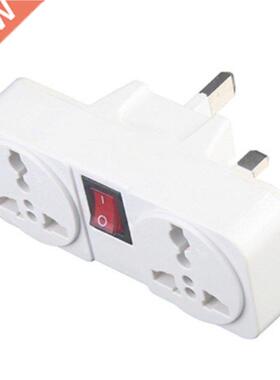 UK 250V 10 Socket dpter Portble 2 Wy Extension Power Co
