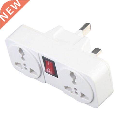UK 250V 10 Socket dpter Portble 2 Wy Extension Power Co