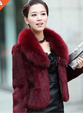 High Quality Winter Warm Fluffy Faux Fur Coats Jackets Women
