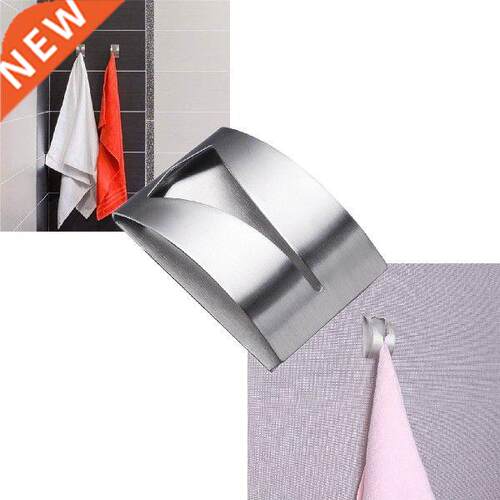2Pcs Stainless Steel Tea Hand Towel Holders Self Adhesive