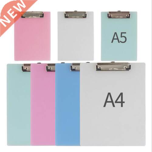 Transparent A4 A5 File Folder Document Clip Writing Board Me