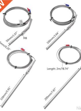 0-400degree K Type Thermocouple Probe 50mm/100mm/150mm/200mm