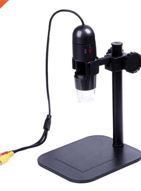 25X 400X Photo Capture 8 LED 40000mLux AV Microscope Endosc