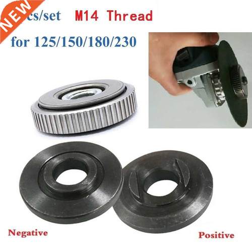 2pcs Flange Nuts M14 Thread Quck-release Clampng Nut Lock