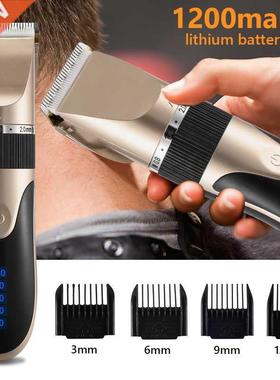 Professional Hair Clipper Men's Barber Beard Trimmer Recharg