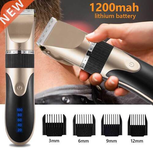 Professional Hair Clipper Men's Barber Beard Trimmer Recharg