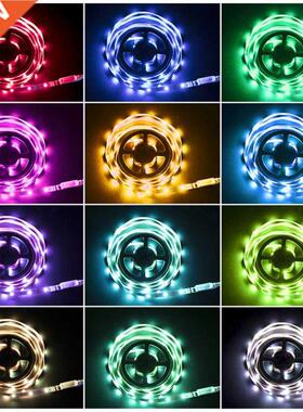 1m/2m/5m LED Strip Light RGB 5050 5V USB Bluetoot Phone