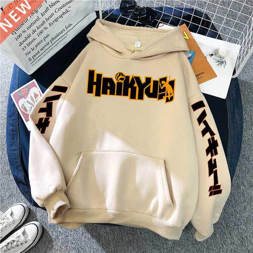 Japan Anime Haikyuu Manga Prints Hoodies Mens New Fashion Ho