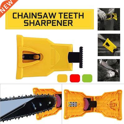Chainsaw Serrated Teeth Sharpener Tool Oil Stone Grinding Sa